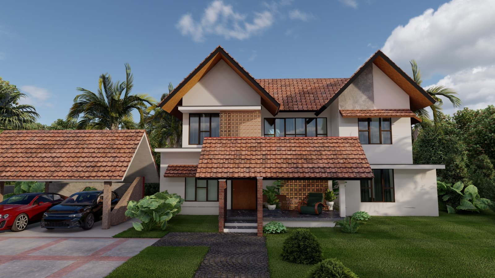 Mr Jamsal Residence @ Eravattoor - Perambra
